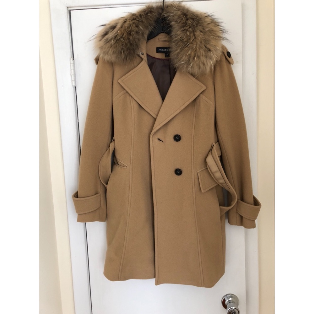 Andrew marc wool coat